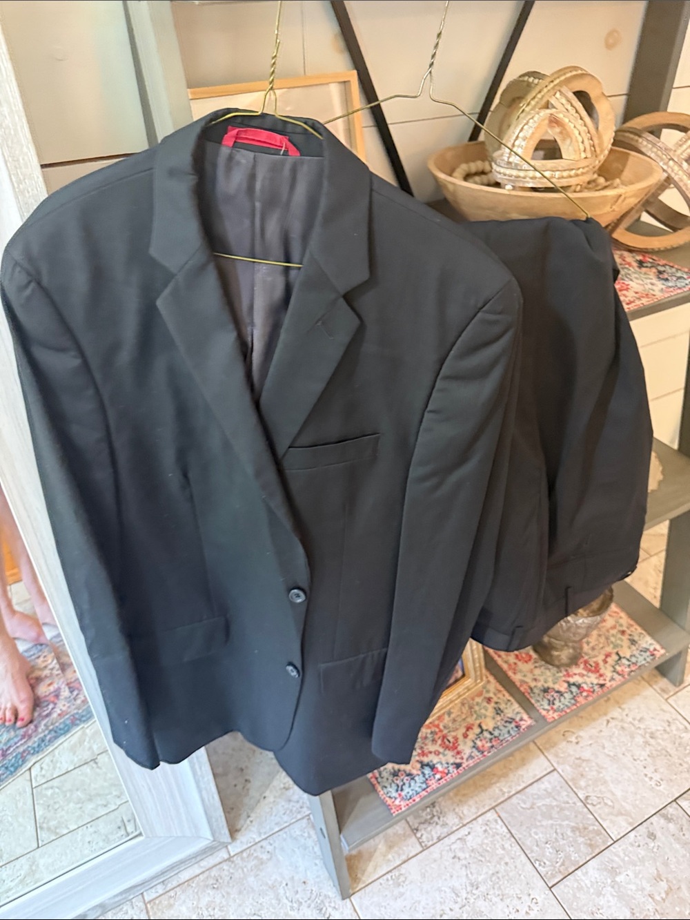 Alfani Black Men's Two-Button Suit Jacket - Picture 2 of 7